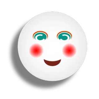 ☺️ f601160f อีโมจิ, ยิ้ม, การ์ตูน, ใบหน้า, มีความสุข whatsapp sticker