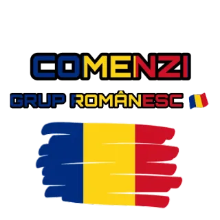 Comenzi Grup Românesc 🇷🇴 telegram stickers