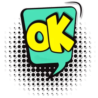 👍 b9be3106 OK โอเค, อนุมัติ, คำพูด, เห็นด้วย whatsapp sticker