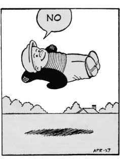 🙅 c1db223c NO dessin animé, personnage, non, bande dessinée, vintage telegram sticker