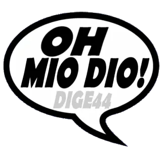 😱 034d2c37 OH
MIO DIO!
DIGE44 意大利语, 表情, 我的天啊 whatsapp sticker