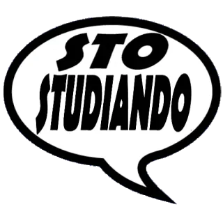 📓 23da9c36 STO
STUDIANDO 学习, 意大利语, 气泡, 文本, 学校 whatsapp sticker