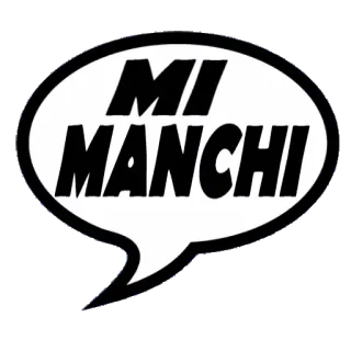 😢 a6bb7ff2 MI MANCHI 意大利语, 短语, 文本, 想你 whatsapp sticker