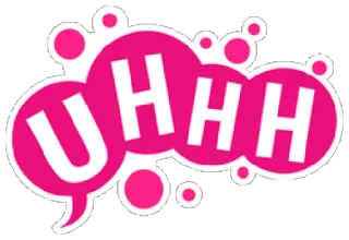 🤔 17ac8465 UHHH dymek, różowy, wyraz, yyy telegram sticker