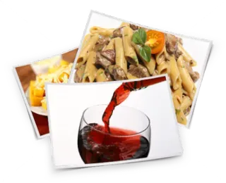 🍢 2b93a0f6 comida, massa, vinho, cozinha, italiana, bebida telegram sticker