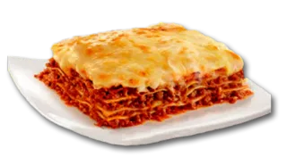 🍛 3fe350c5 lasanha, comida, comida italiana, massa, queijo, carne telegram sticker