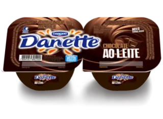 🍮 48c9e99e Danette CHOCOLATE AO-LEITE Danette, chocolate, sobremesa, comida, laticínios, lanche telegram sticker