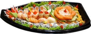 🍣 9aeb30e2 Sushi, Comida japonesa, Maki, Peixe, Comida telegram sticker