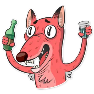 Comrade Fox whatsapp stickers