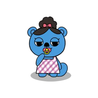 👧 00f238f9 telegram sticker