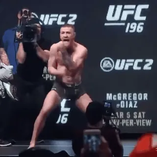 😤 bdc11146 Conor McGregor UFC 196 UFC 2
A
P
UFC
-
196
UFC 2
L
16
T
Mcgregor
#DIAZ
AR & SAT
-PER-VIEW UFC, combat, sports de combat, McGregor, Diaz, MMA, événement sportif, catch telegram sticker