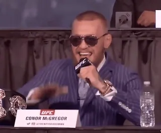 😎 cb1199d9 Conor McGregor CONOR MCGREGOR Conor McGregor, MMA, UFC, combattant, sport telegram sticker