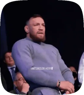 🥶 6a3ad699 Conor McGregor @MCGREGOR HERRA ufc, conor mcgregor, mma, võ sĩ, thể thao telegram sticker