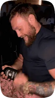 🎸 db682dbb Conor McGregor Proper Twelve rượu, whisky, McGregor, võ sĩ telegram sticker