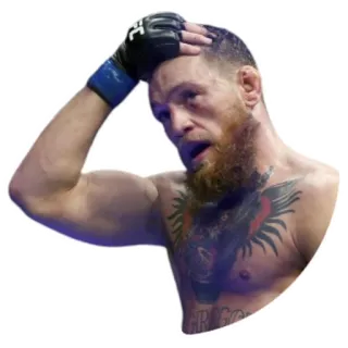 🤦‍♂️ 156a20cd Conor McGregor Conor McGregor, MMA, UFC, zawodnik, sport, boks telegram sticker
