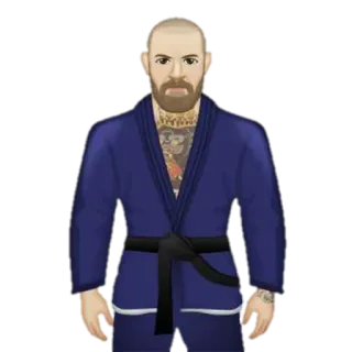 👑 7cdeee4e ศิลปะการต่อสู้, นักสู้, ผู้ชาย, ชุดยูโด, คาราเต้, ยูโด, การปล้ำ, กีฬา telegram sticker