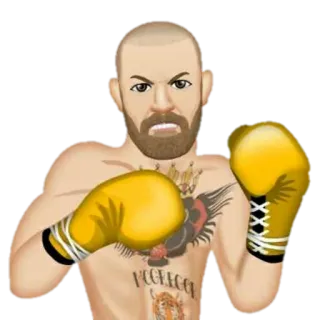 👑 dd80d3cc Conor McGregor คอเนอร์ แม็กเกรเกอร์, MMA, มวยสากล, นักสู้, กีฬา, UFC, กีฬาต่อสู้ telegram sticker