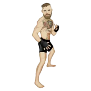👑 f61ee3b7 Conor McGregor คอเนอร์ แม็กเกรเกอร์, MMA, นักสู้, มวยสากล, กีฬา, ศิลปะการต่อสู้ telegram sticker