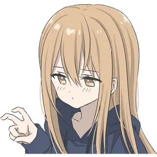 ✌️ 1930aaca Ragazza anime, Carino, Cartone animato, Personaggio, Adesivo telegram sticker