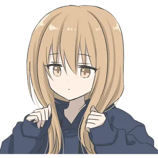 😳 4e1c471a Ragazza anime, Cartone animato, Carino, Manga, Kawaii telegram sticker