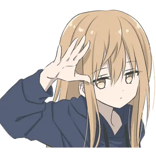 👋 99c3bf55 Anime, Ragazza, Carina, Personaggio, Giapponese, Manga, Cartone animato telegram sticker