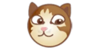 😺 ae0f556f cat, animal, pet, sticker, cartoon telegram sticker
