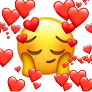 ❤️ 486d2459 Emoji, Herzen, Liebe, Süß, Zuneigung telegram sticker