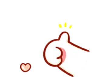 👍 74a6677e obraźliwy gest, środkowy palec, ręka z kreskówki, obelga telegram sticker