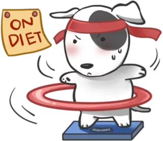 Corgi The Boss @tikelku telegram stickers