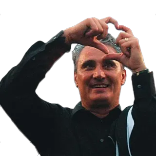 ❤ 6466758e uomo, persona, cuore, gesto, amore, affetto telegram sticker