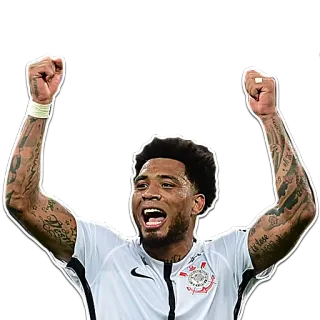 🙌 c256baf6 celebrazione, sport, atleta, tatuaggi, uomo, gioia, vittoria telegram sticker