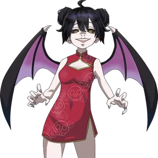 Corona-chan 🦠 whatsapp stickers