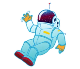 🖐 f0ad72e2 астронавт, космос, галактика, шлем, скафандр telegram sticker