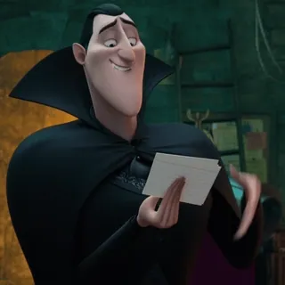 🧛‍♂ 14cc0822 Dracula Hotel Transylvania แดร็กคิวลา, โรงแรมผีหนีไปพักร้อน, แวมไพร์, การ์ตูน, ภาพยนตร์, ตัวละคร telegram sticker