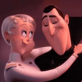 🧛‍♂ 9767d3b4 Dracula Hotel Transylvania การ์ตูน, แวมไพร์, โรงแรมผีหนีไปพักร้อน, เต้นรำ telegram sticker