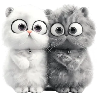 😳 7bdd22ae Katzen, Kätzchen, süß, Tiere, Haustiere telegram sticker