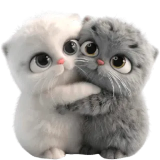 ☺️ 8e27cddc Katze, Kätzchen, süß, niedlich, Tiere, Haustier, flauschig telegram sticker