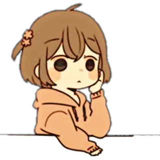 🌸 d8c77b7b 动漫, 卡通, 可爱, 女孩, 漫画, 卡哇伊 telegram sticker