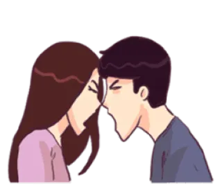 😡 8900533a tức giận, đánh nhau, cặp đôi, bất đồng, la hét, hoạt hình, tranh cãi telegram sticker