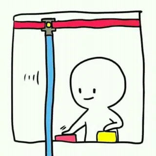 😂 244a4606 卡通, 绘画, 插图, 极简, 角色, 简单 telegram sticker