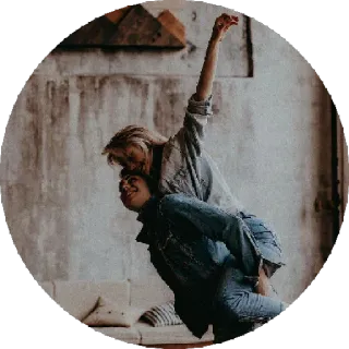 🤗 7ea983a7 pasangan, cinta, hubungan, kasih sayang, gendong, persahabatan whatsapp sticker