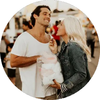 Couple by 9GAG whatsapp stickers