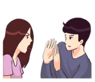 Couple Problem telegram stickers