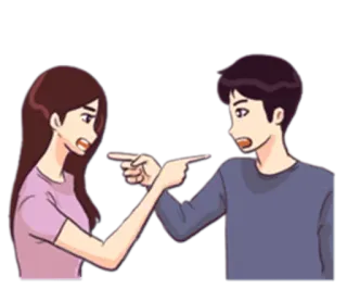 Couple Problem telegram stickers