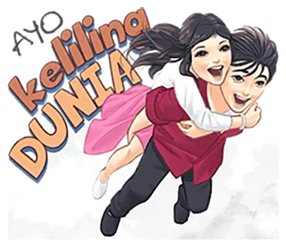 RomanticCouple whatsapp stickers