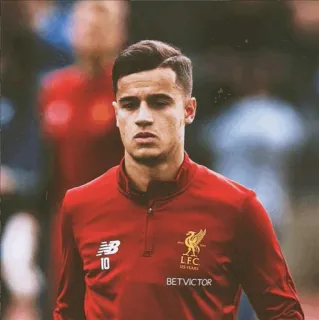 😐 cfa637ac Philippe Coutinho Fußballspieler, Fußballer, Liverpool FC, Philippe Coutinho, Sport, Athlet telegram sticker