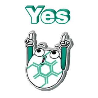 😊 7b787260 Yes yes, positive, agreement, approval, affirmative telegram sticker