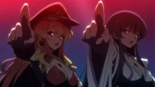 👆 77cf2490 Anime, Karakter, Jari tengah, Gestur telegram sticker