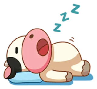 💤 859b73c0 animal, dormindo, zz, fofo, preguiçoso telegram sticker