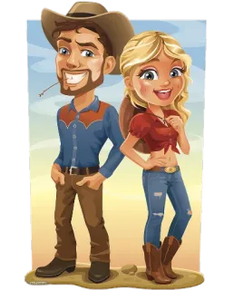 @Beautifulstickers 🤠cowgirl🤠 telegram stickers